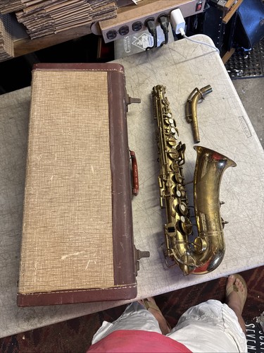 Elkhart buescher 1950s alto - buescher,