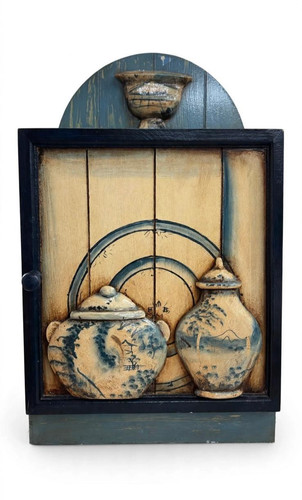 Armadietto pensile legno - pensile, in