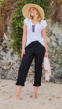 Pantaloni largo Key neri nuovi
