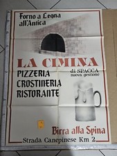 MANIFESTO VITERBO LA CIMINA PIZZERIA FORNO A LEGNA 