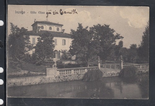 Cartolina inzago villa elisa - cartolina,
