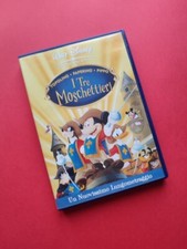 Film DVD Disney I TRE MOSCHETTIERI - animazione USATO