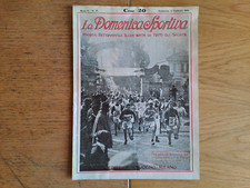 "La Domenica Sportiva" n.7 Anno V, (1918). Rivista Illustrata tutti gli Sports