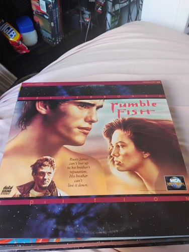 Rumble fish laserdisc - rumble, cult
