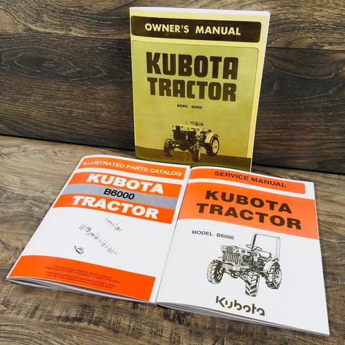 Kubota b6000e trattore - kubota, ricambi