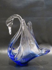 vecchio CIGNO IN VETRO MURANO