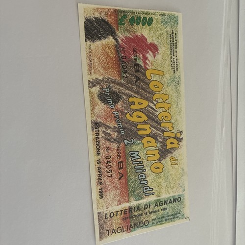 Biglietto lotteria nazionale - lotteria,