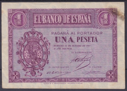 Billete españa peseta - billete,