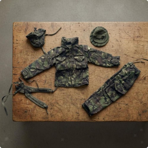 Outfit militare mimetico - outfit,