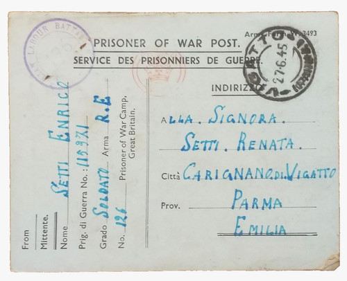 Franchigia prigionieri guerra