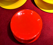 Sgabello fungo tavolo rosso EERO AARNIO per ADELTA design gelcoat fibra di vetro 1962