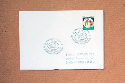 Cartolina commemorativa - cartolina,