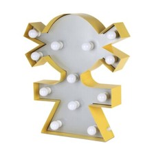 LED Girl Floor or Wall Lamp