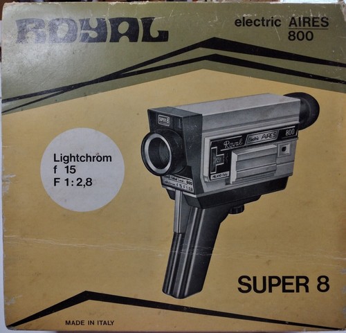 Cinepresa vintage royal - cinepresa,
