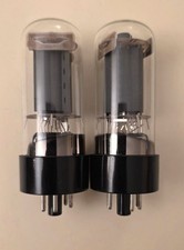 2 Tubetti Penthode 6L6 Nuovi E