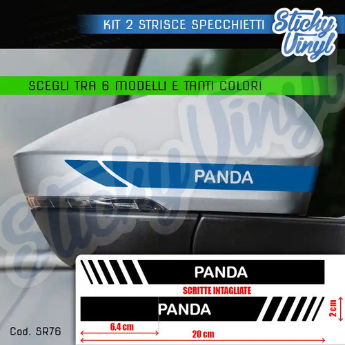 Adesivi strisce specchietti - strisce,