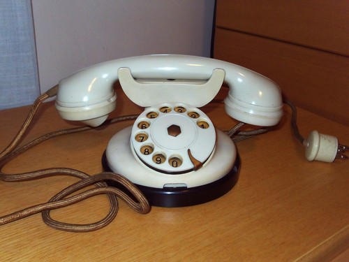 Antico telefono safnat anni - antico,