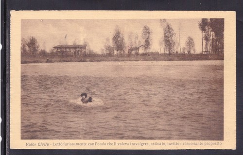 Cartolina valor civile lottò - cartolina,