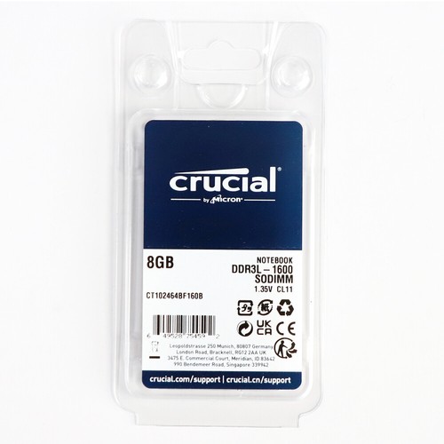 Crucial 8gb kit - kit, (1x