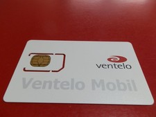 Norvegia Ventelo Mobil 1 scheda telefonica SIM! Integra per collezionisti!