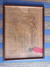 Attestato Scuola Operaia E