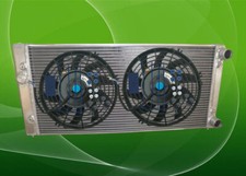 Aluminum Radiator+FAN FOR 1994-1998 1995 1996 97 Volkswagen Golf MK3 GTI VR6 MT