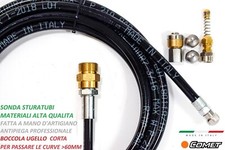 SONDA STURATUBI IDROPULITRICE COMET M22 PORTOTECNICA ITM UGELLO KIT4 UGELLI 25MT