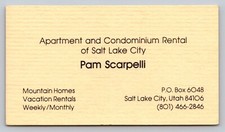 Vintage Business Card