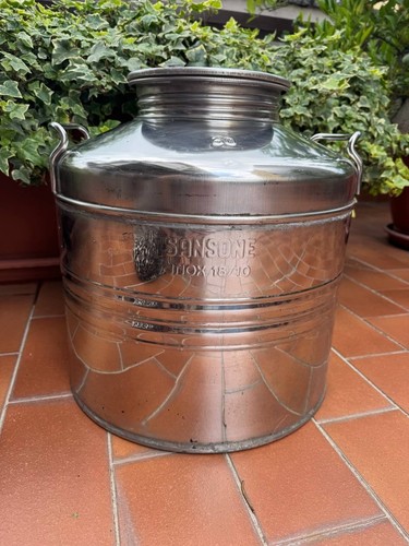 Fusto bidone inox - fusto/bidone, l