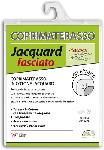 Coprimaterasso jacquard in - -,