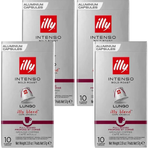 Illy intenso bold toast lungo - intenso,