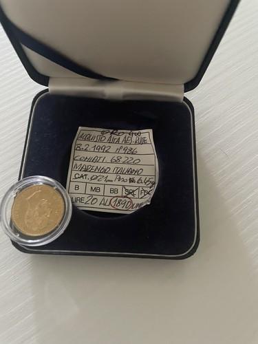 Monete lire marengo italia - 20,