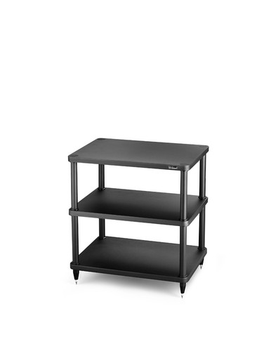 Solidsteel rack hifi - solidsteel, nero