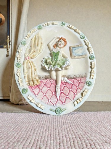 Ballerina vintage placca - , da