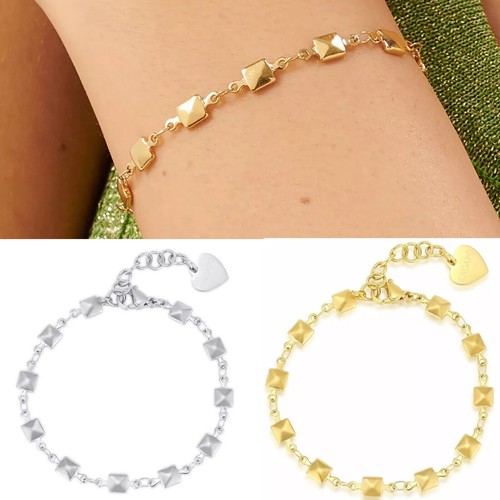 Bracciale donna catena - bracciale, con