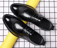 Men Leather Pointy Toe Loafer