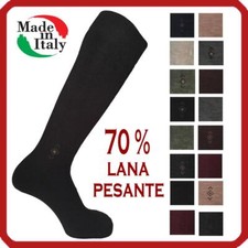 Calze uomo lunghe lana calde