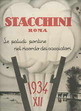 CALENDARIO PALUDI PONTINE 1934 NEL RICORDO DEI CACCIATORI COME NUOVO LITTORIA