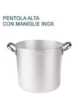 Pentola Alta In Alluminio