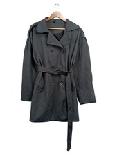 Trench donna Dazy taglia 40/L grigio classico con cintura doppiopetto