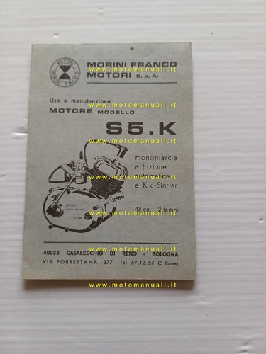 Franco morini motore k - motore, 48