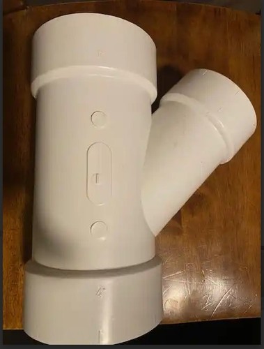 Pvc wye reducing pipe 4 - pvc,