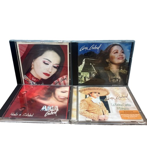 Ana gabriel lot 4xcds - lot,