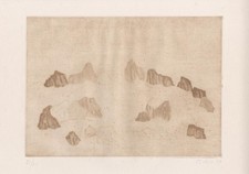 Zoran Music, Estampe, Paysage