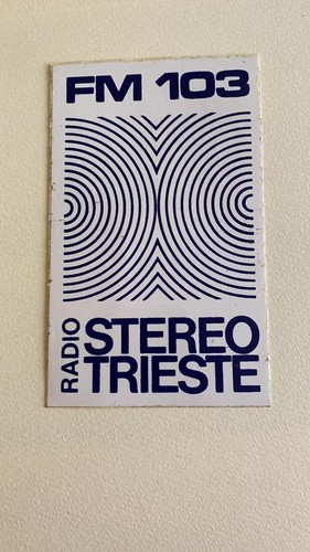Sticker adesivo radio - sticker,