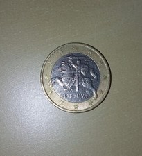 Moneta da 1 Euro rara Lietuva 2015
