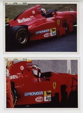 FERRARI FORMULA 1 - 18 Fotografie originali GP JAPAN 1994 Schumacher, Alesi, box