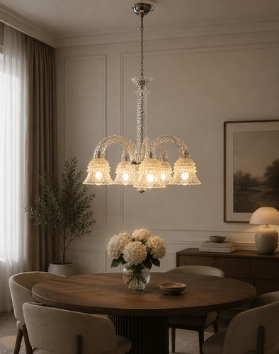 Barovier toso lampadario - e,