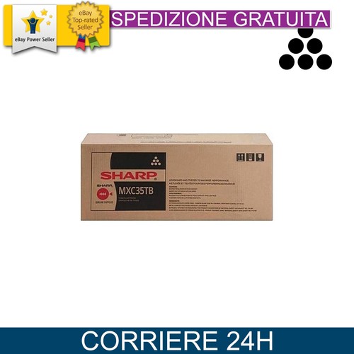Toner sharp c35tb nero - sharp,