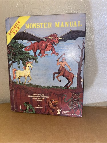 Manuale monster vintage - ad&d,